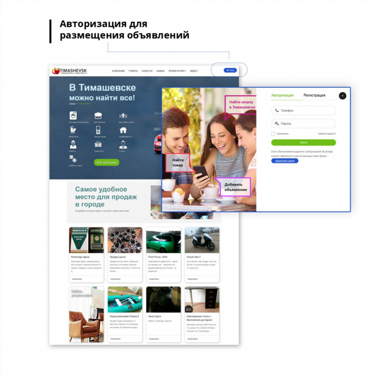 Доска объявлений без регистрации