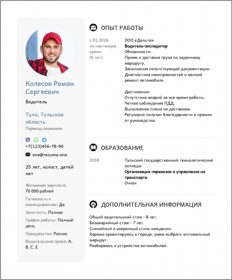 Объявление о вакансии на работу образец
